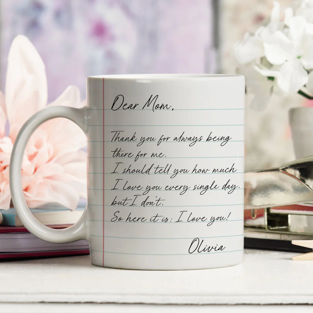 Never Forget That I Love You - Personalized Custom Mug - Image 4