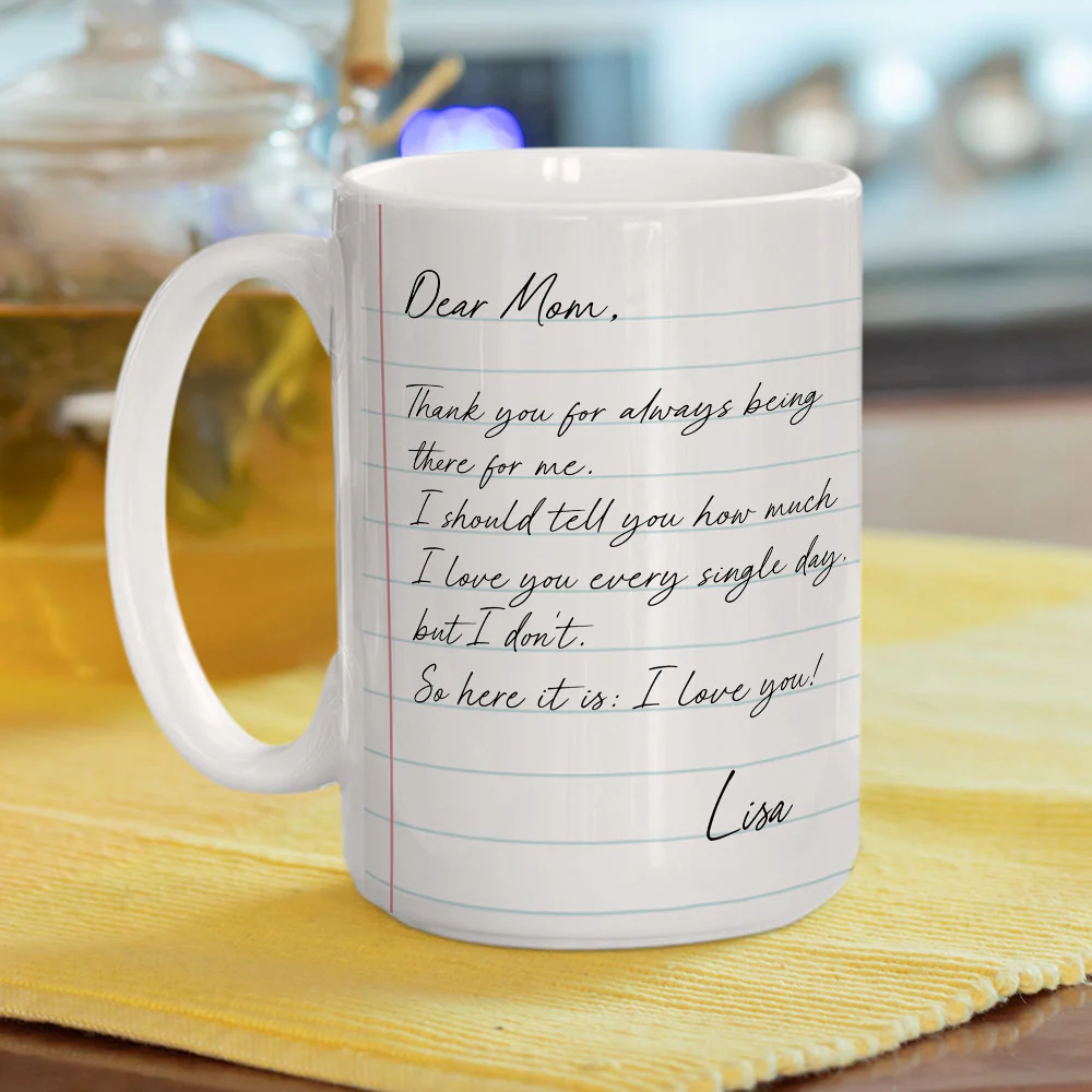 Never Forget That I Love You - Personalized Custom Mug - Image 7