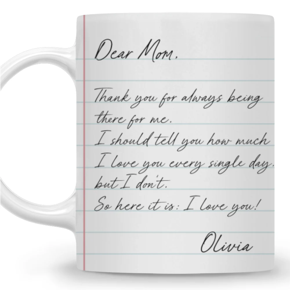 Never Forget That I Love You - Personalized Custom Mug - Image 8