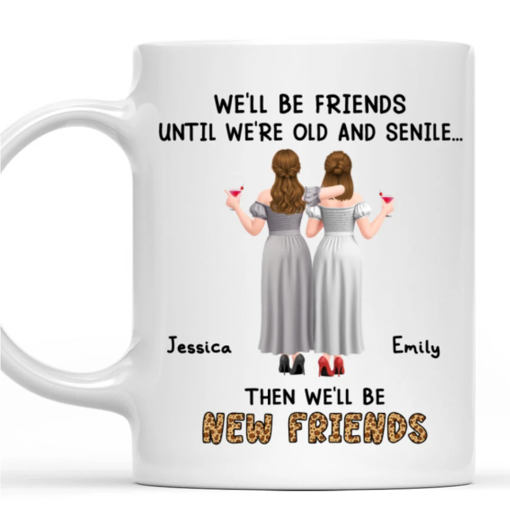 New Friends - Personalized Custom Coffee Mug - Image 7