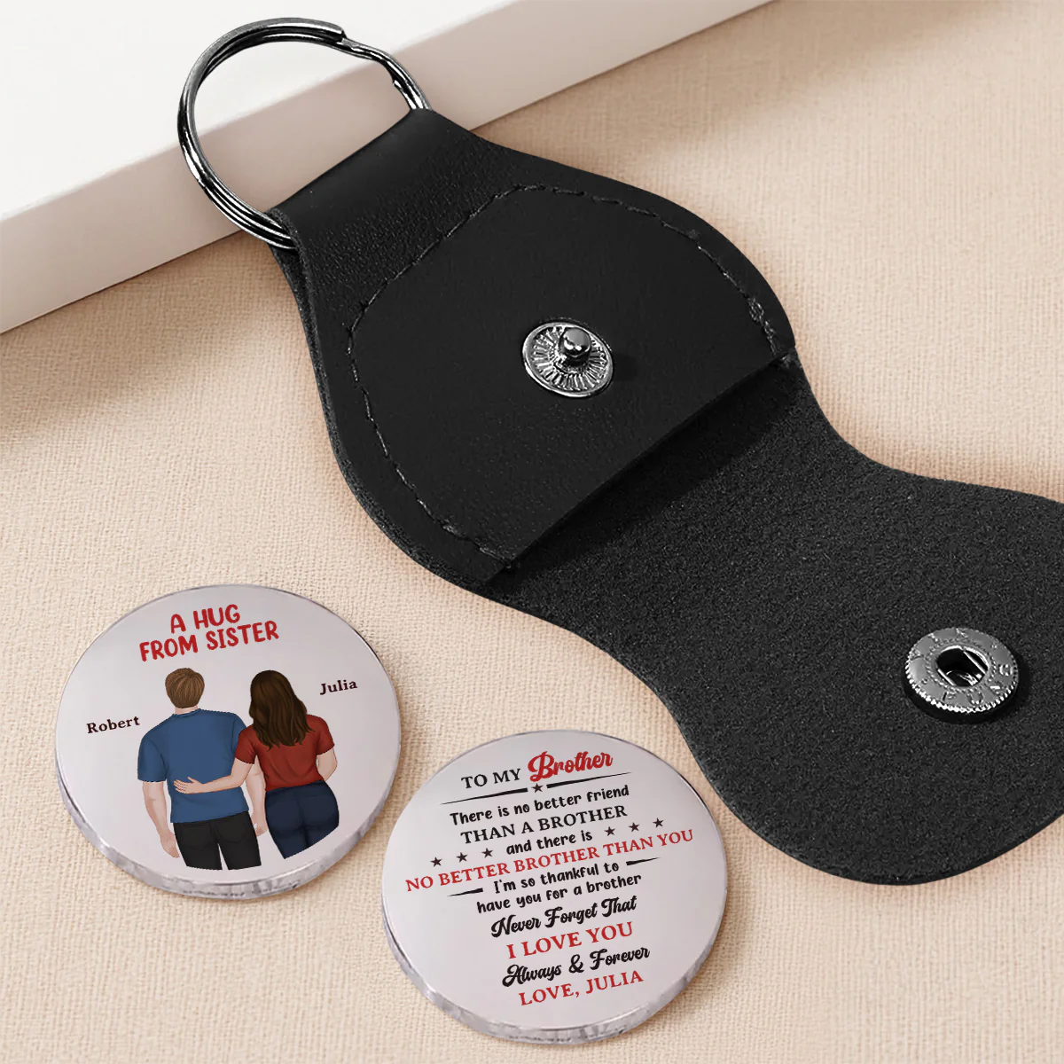Better Brother - Personalized Custom Pocket Hug - Image 2