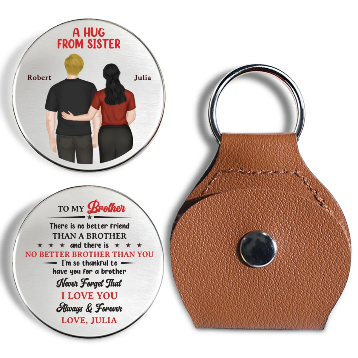 Better Brother - Personalized Custom Pocket Hug - Image 6