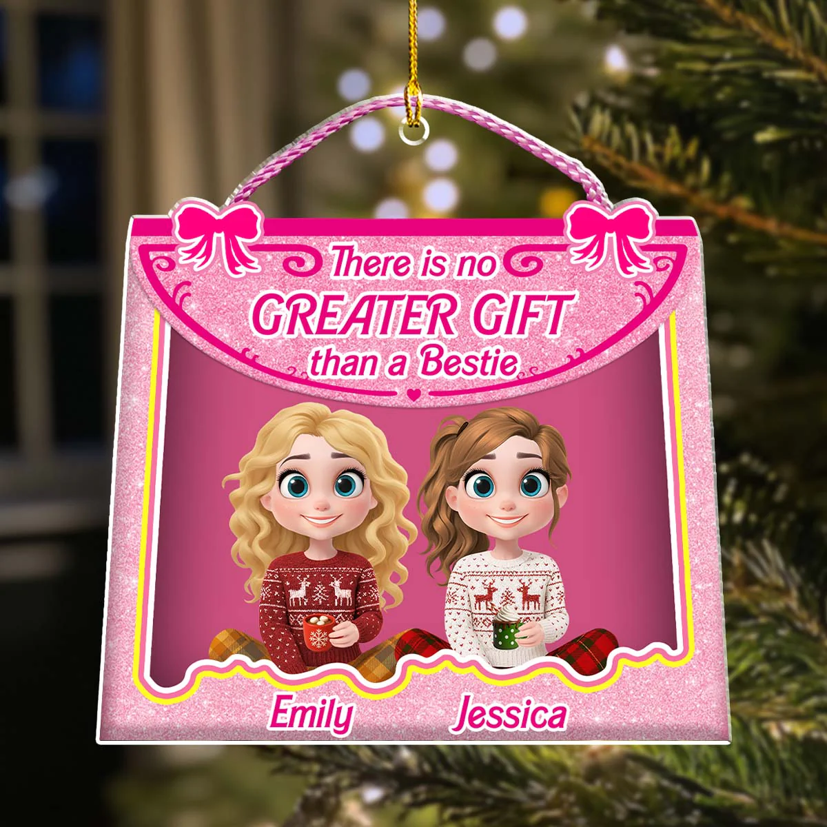 No Greatest Gift Than All You - Personalized Custom Acrylic Ornament