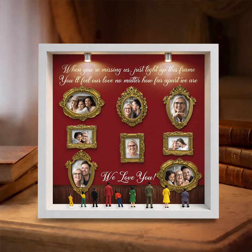 No Matter How Far - Personalized Custom Museum Frame - Image 2