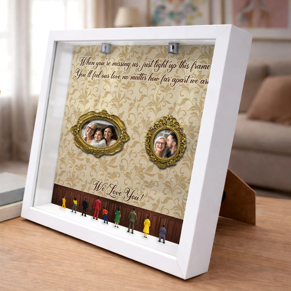 No Matter How Far - Personalized Custom Museum Frame - Image 4