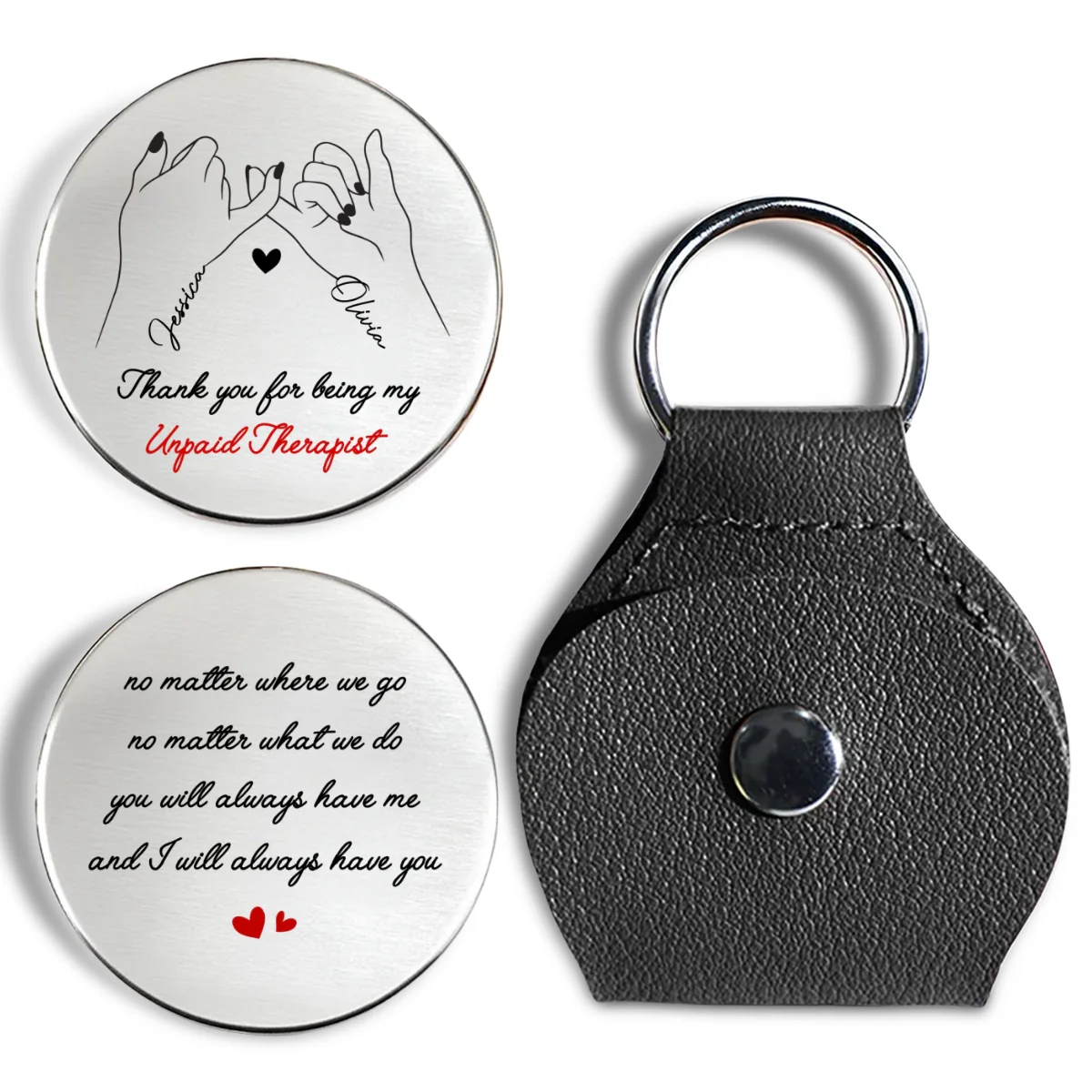 No Matter - Personalized Custom Pocket Hug - Image 7
