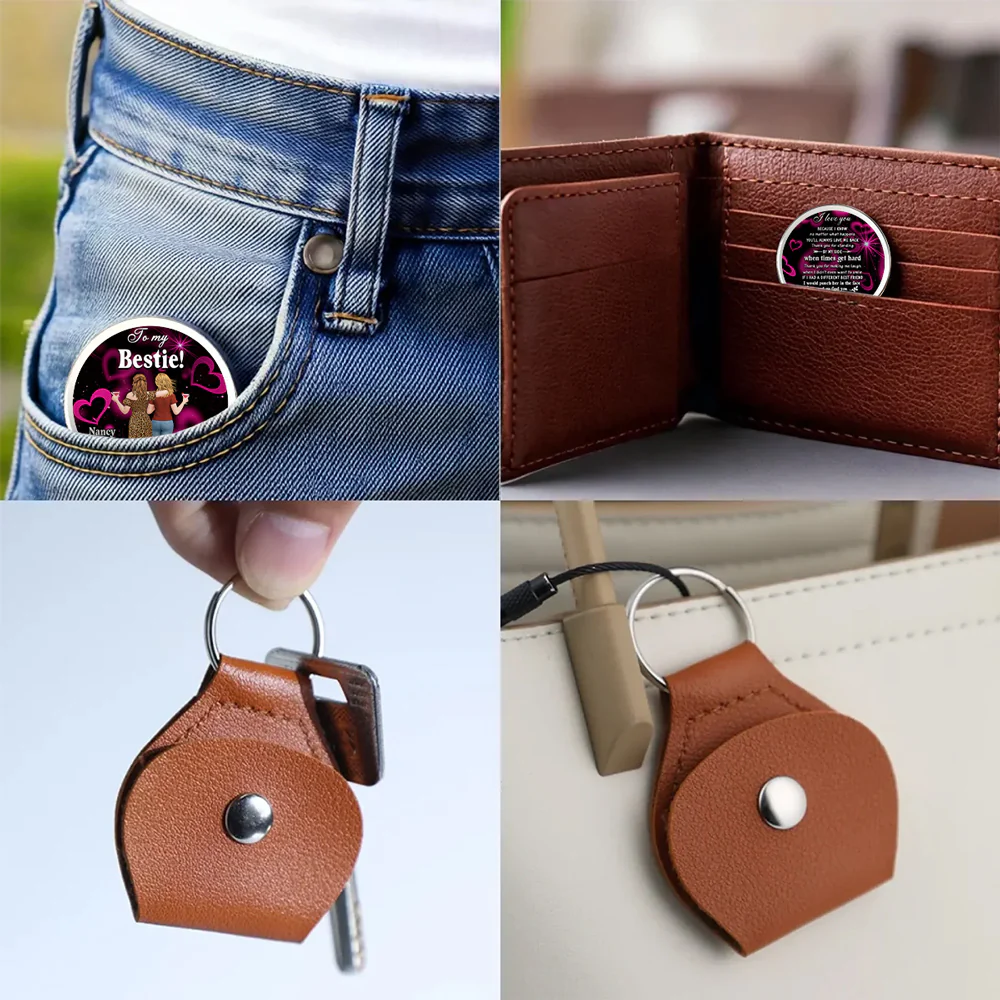 No Matter What Happens - Personalized Custom Pocket Hug - Image 4