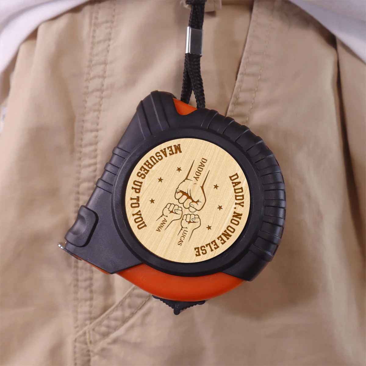 No One Else Measures Up To You - Personalized Custom Tape Measure - Image 3