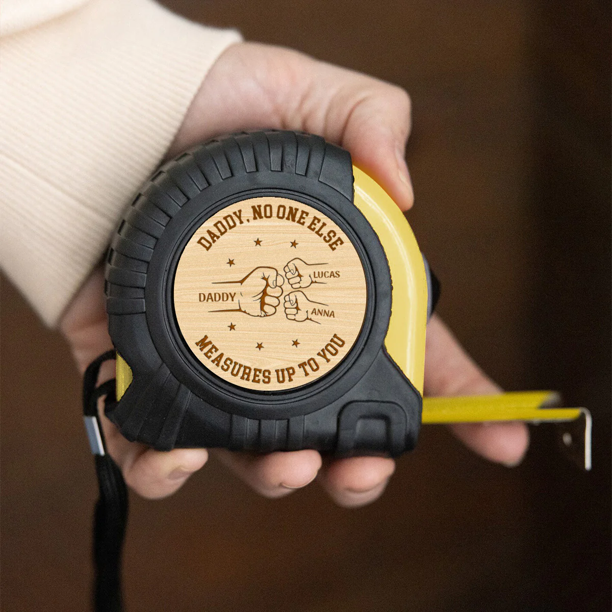 No One Else Measures Up To You - Personalized Custom Tape Measure - Image 4