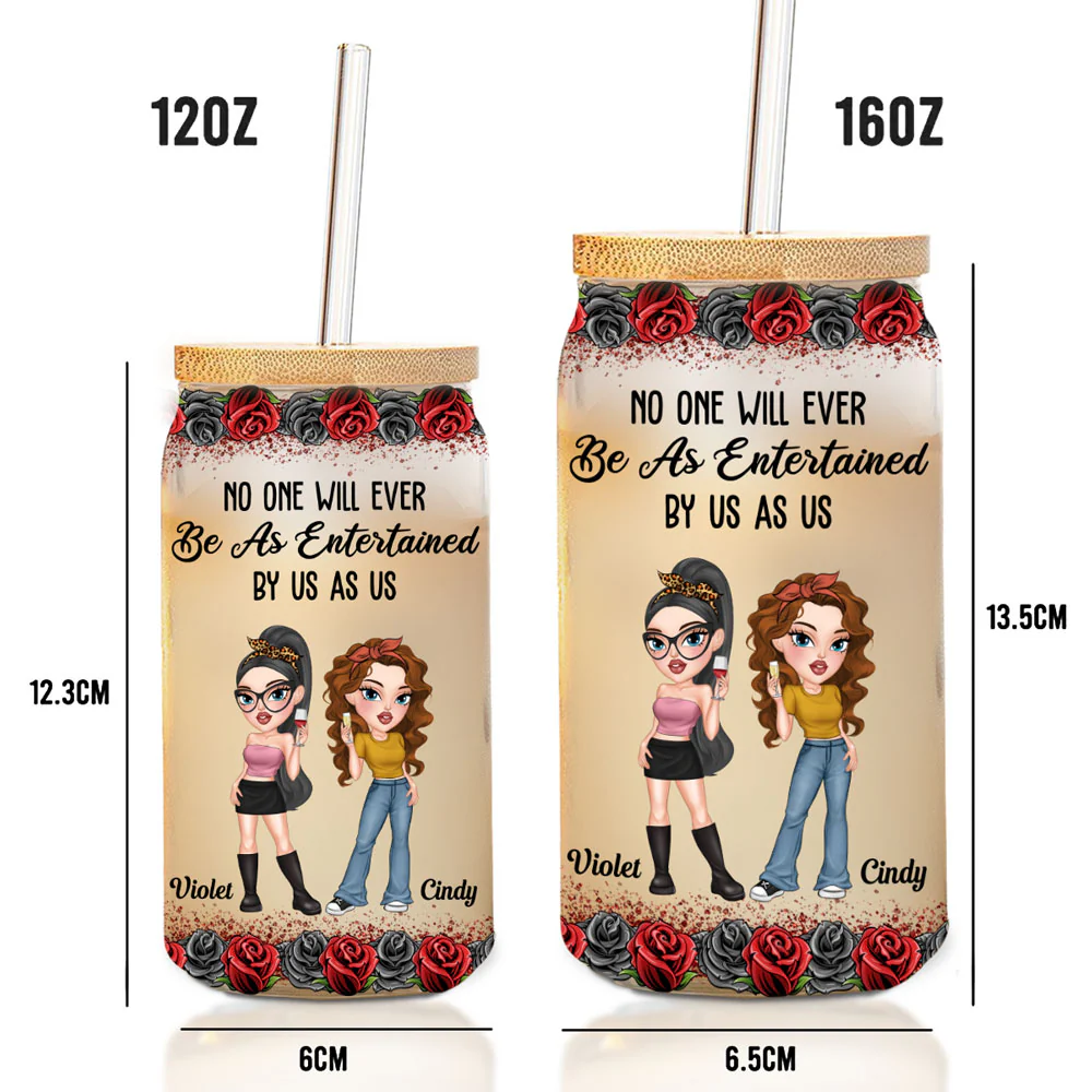 No One Will Ever - Personalized Custom Glass Can - Image 5