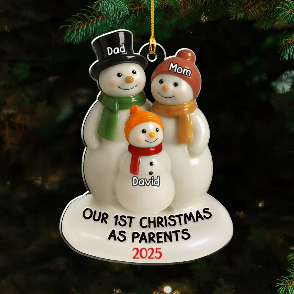 No Place Like Home - Personalized Custom Acrylic Ornament - Image 7