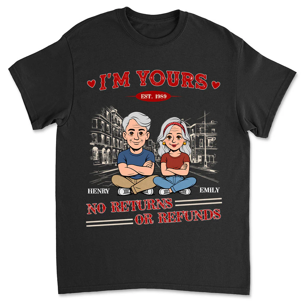 No Refund Retro - Personalized Custom Shirt