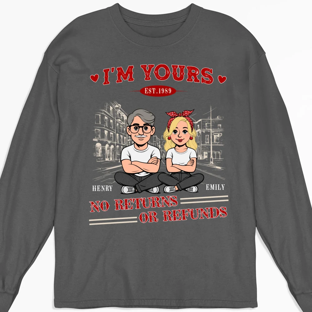 No Refund Retro - Personalized Custom Shirt - Image 11
