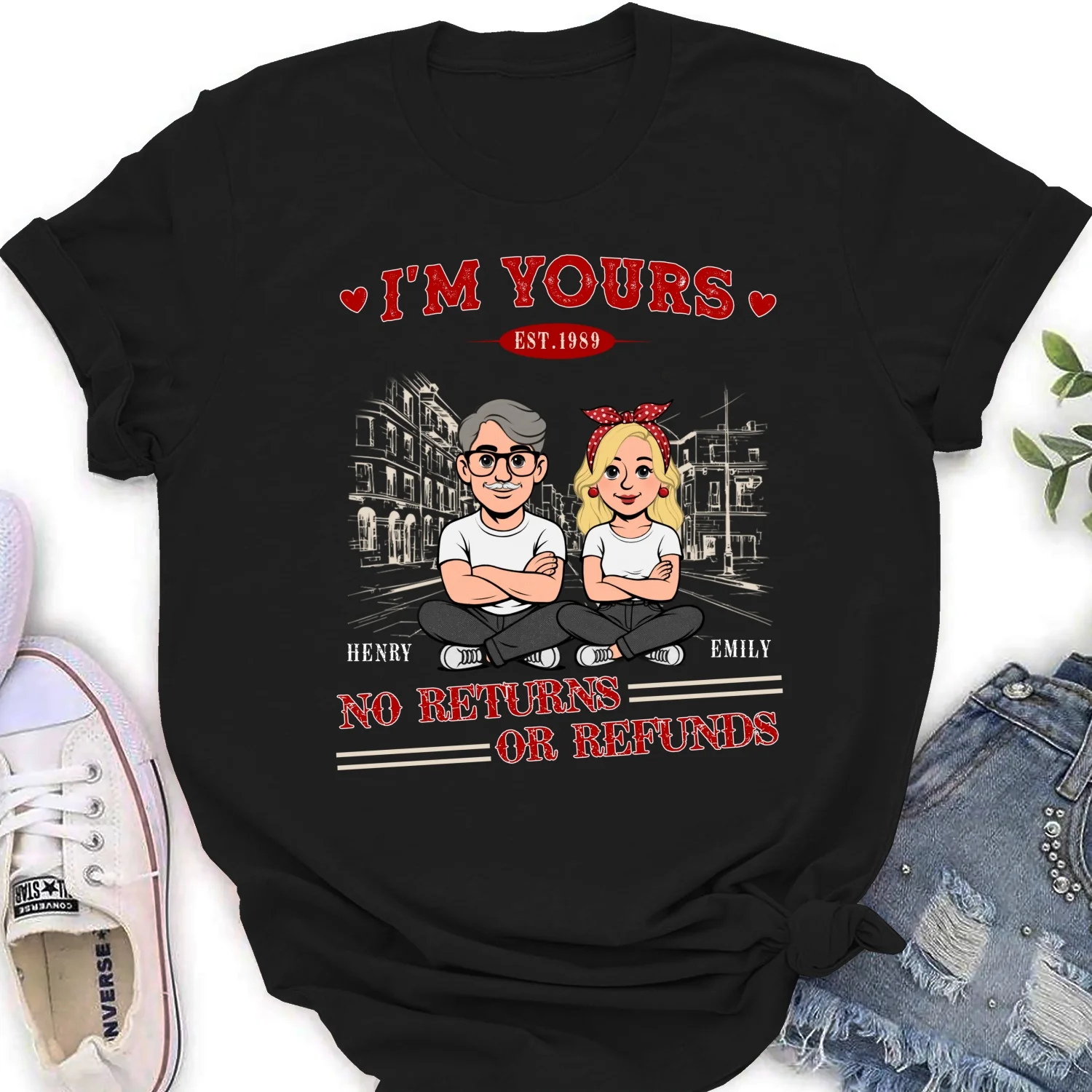 No Refund Retro - Personalized Custom Shirt - Image 16