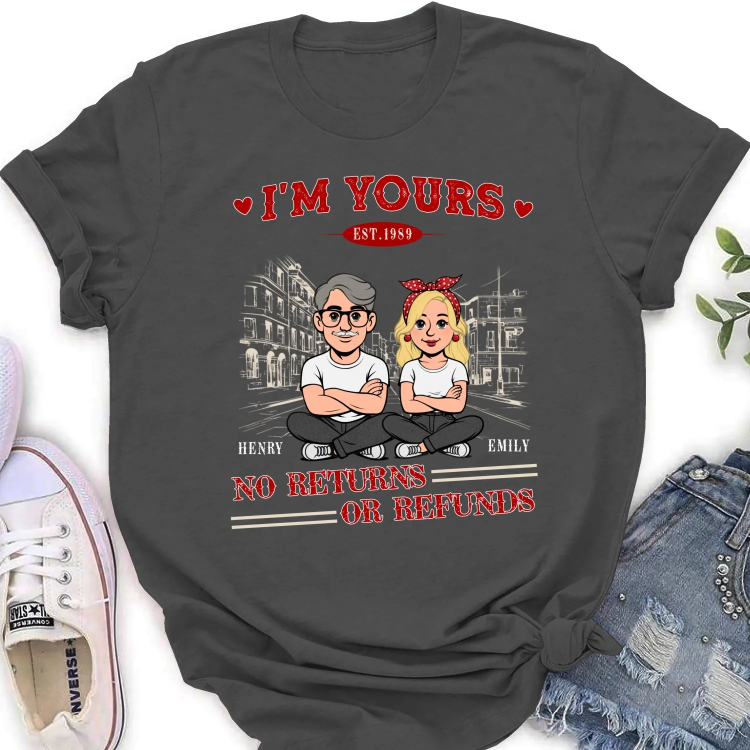 No Refund Retro - Personalized Custom Shirt - Image 17