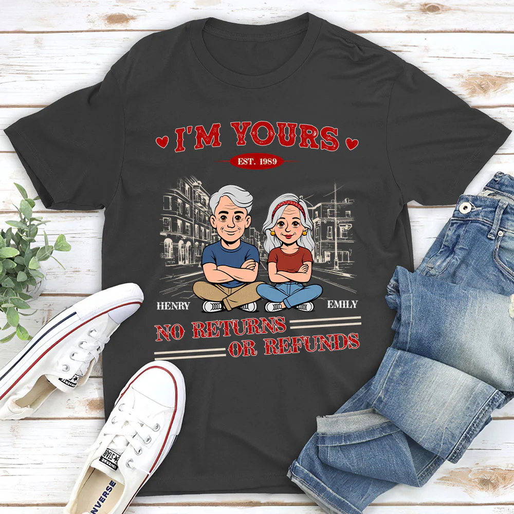 No Refund Retro - Personalized Custom Shirt - Image 3