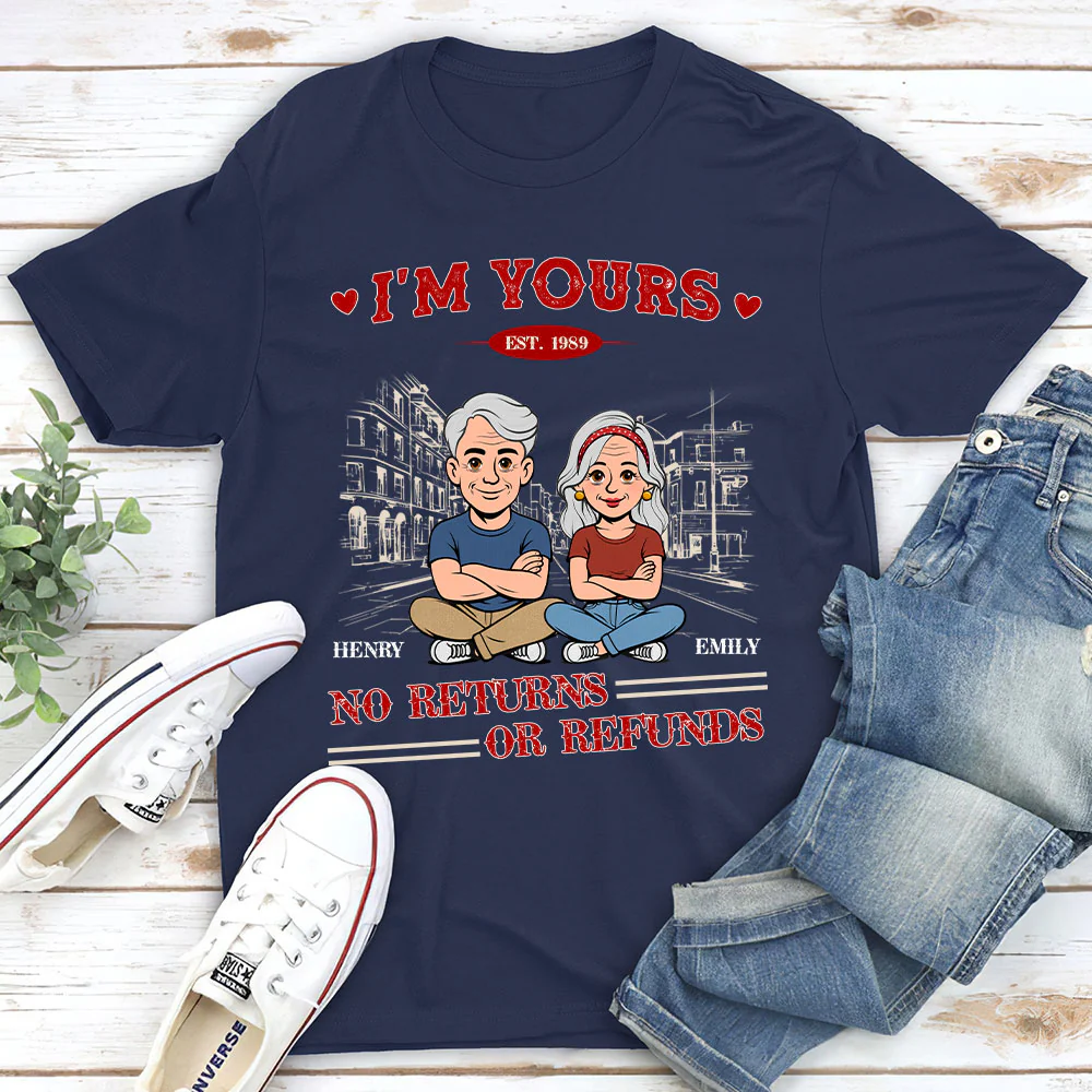 No Refund Retro - Personalized Custom Shirt - Image 4