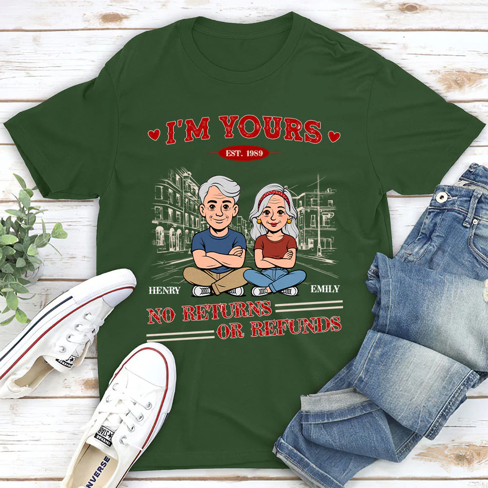 No Refund Retro - Personalized Custom Shirt - Image 5