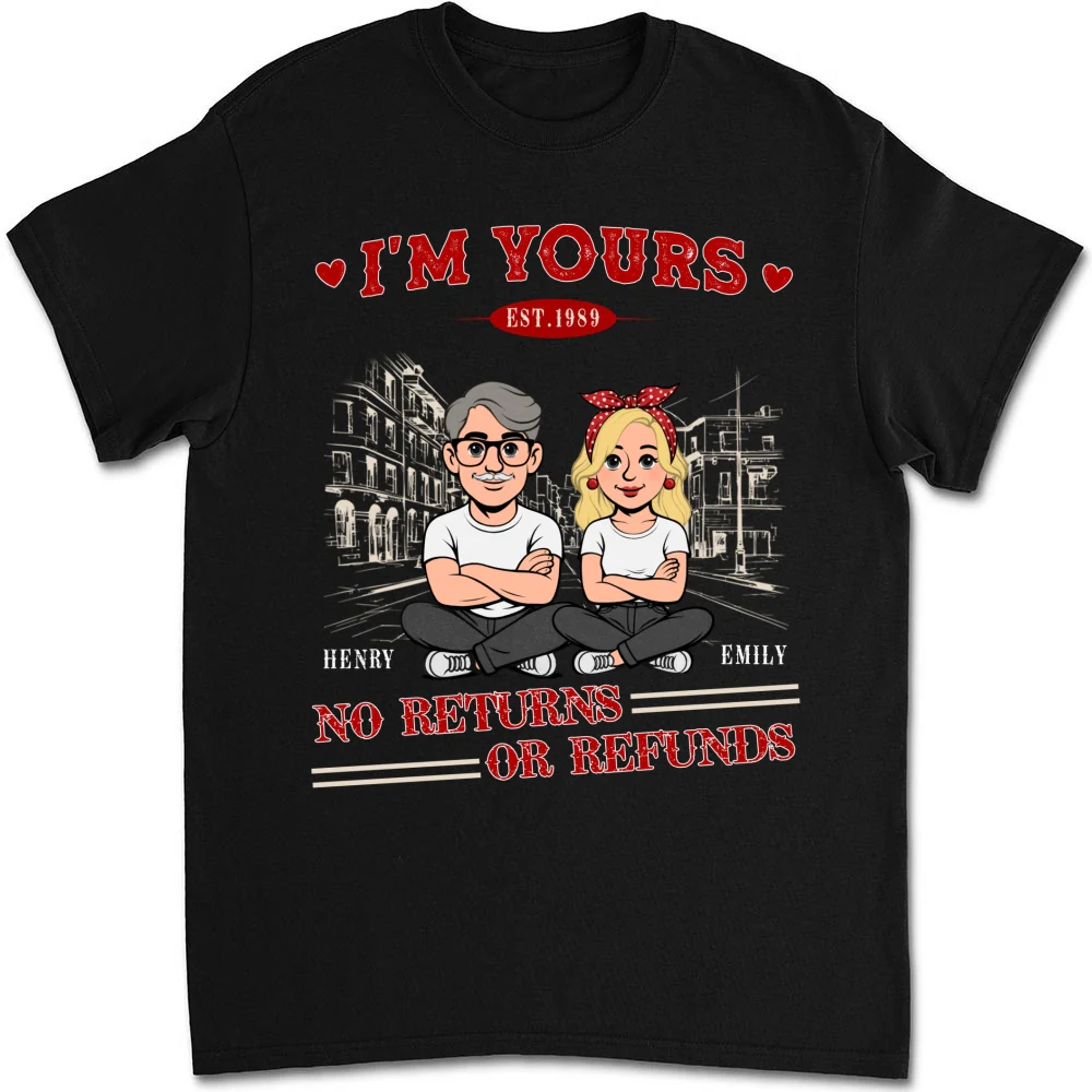 No Refund Retro - Personalized Custom Shirt - Image 6
