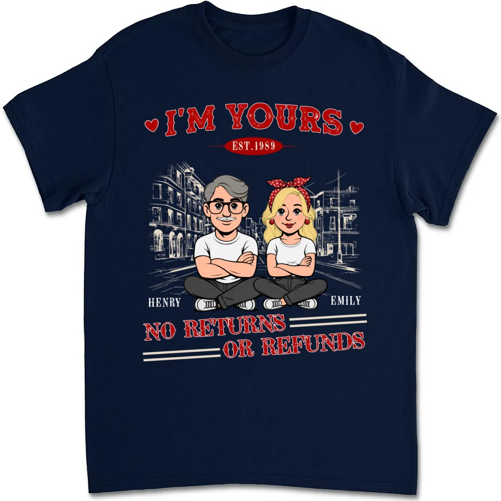 No Refund Retro - Personalized Custom Shirt - Image 9
