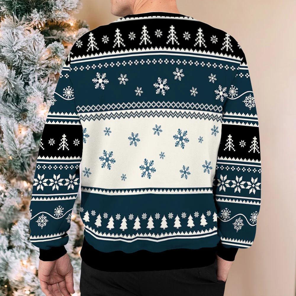 No Refunds - Personalized Custom All-Over-Print Sweatshirt - Image 5
