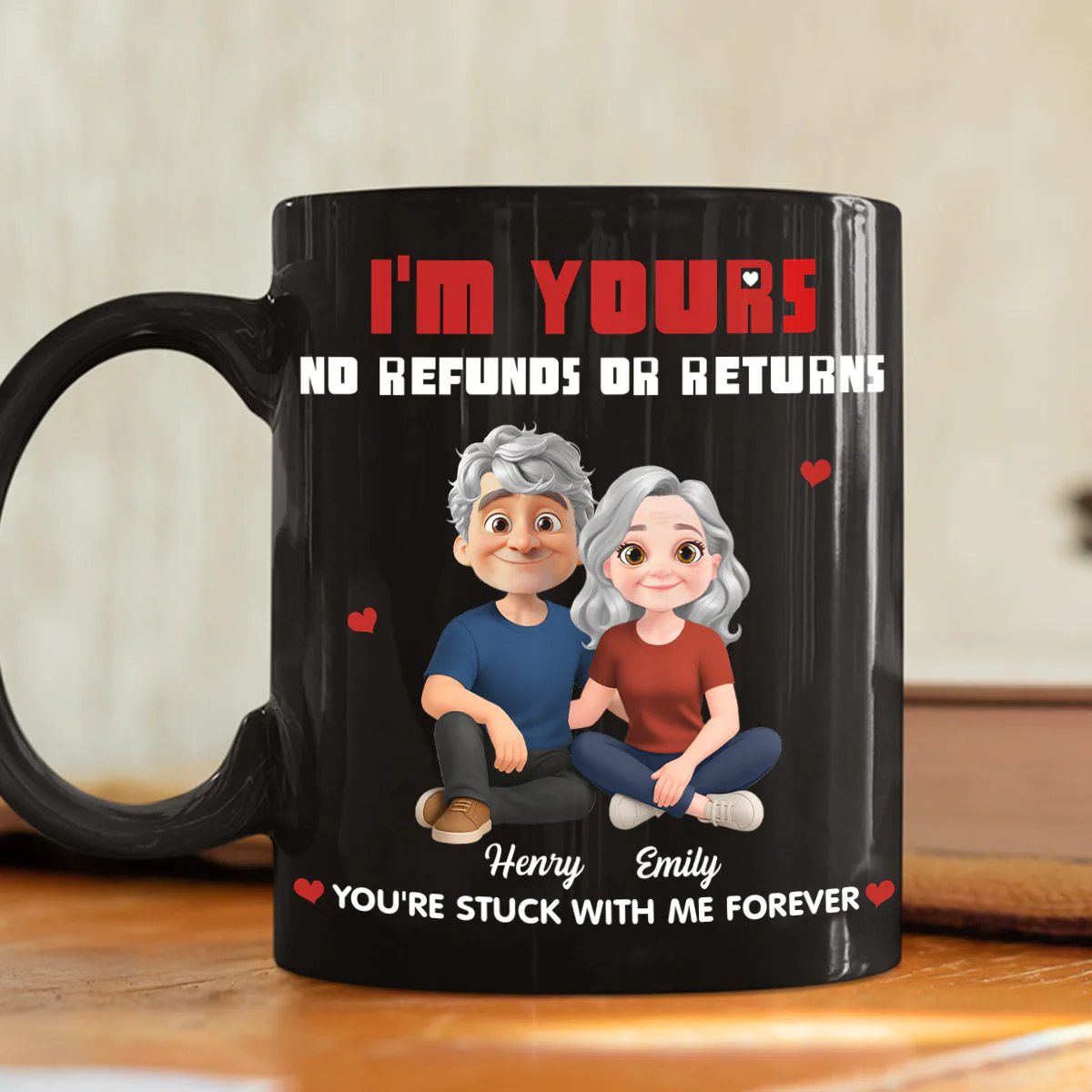 No Refunds Sorry About That - Personalized Custom Coffee Mug - Image 2