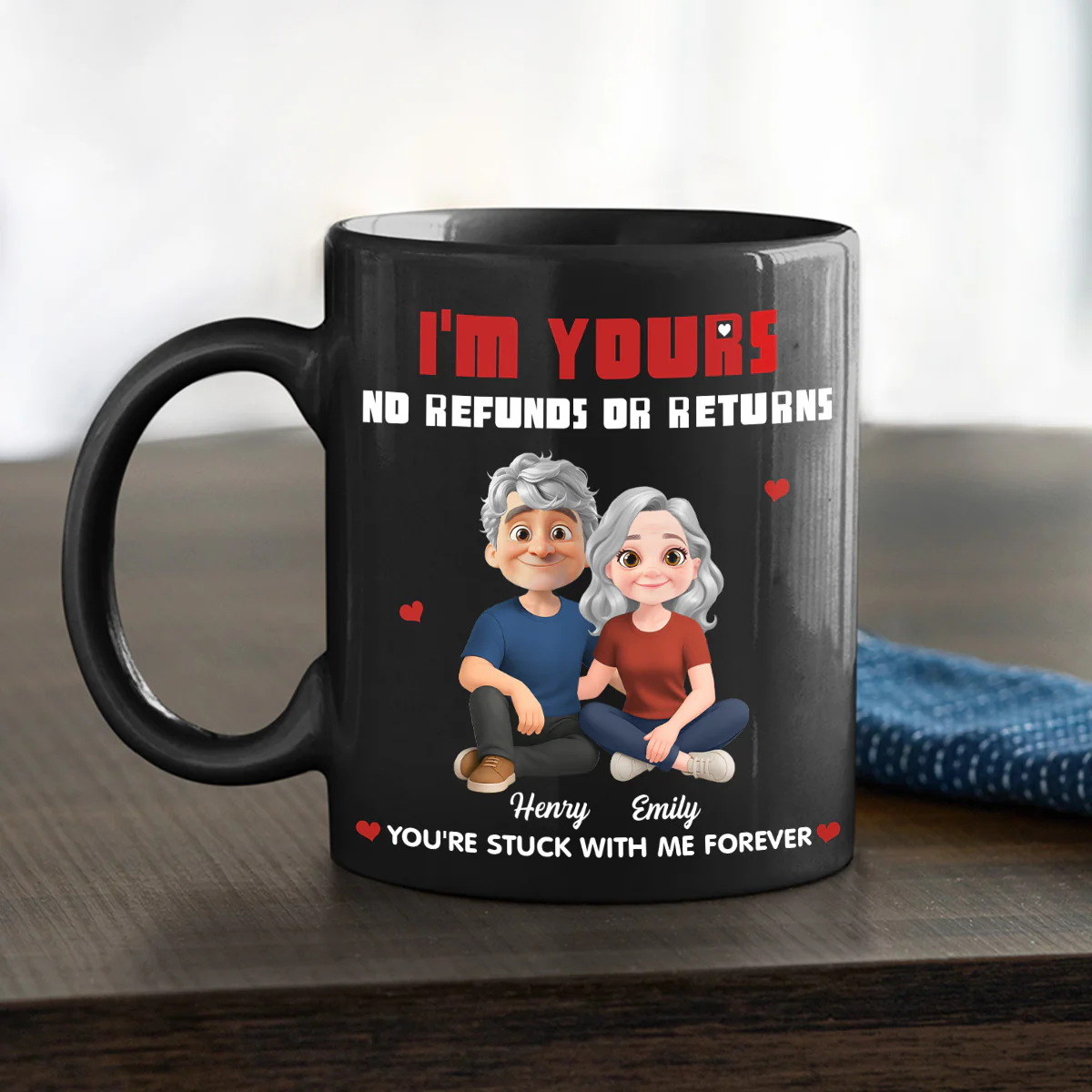 No Refunds Sorry About That - Personalized Custom Coffee Mug - Image 3