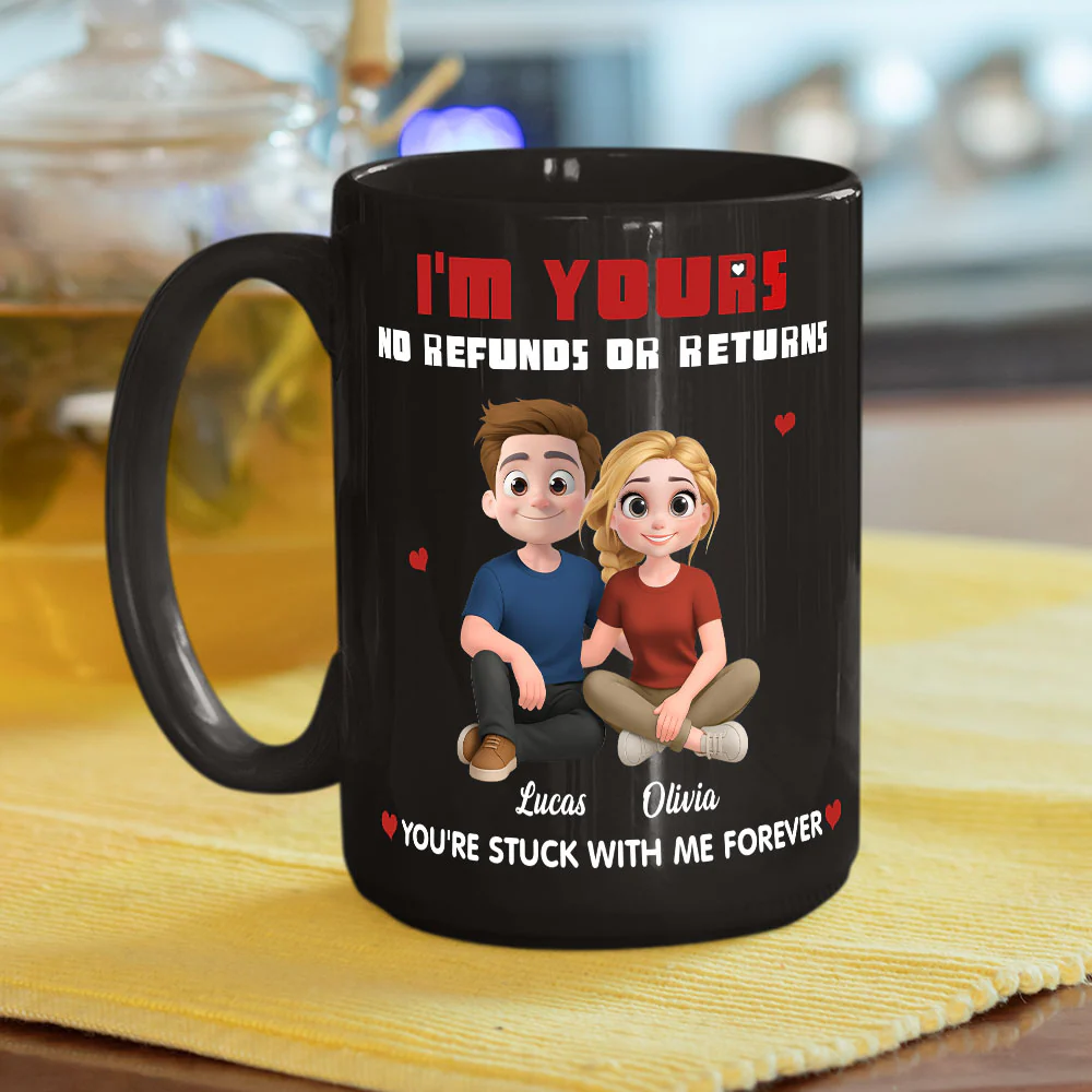 No Refunds Sorry About That - Personalized Custom Coffee Mug - Image 7