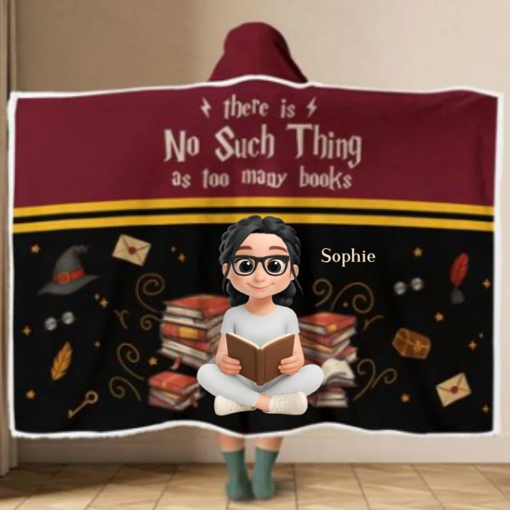 No Such Thing - Personalized Custom Hooded Blanket - Image 9