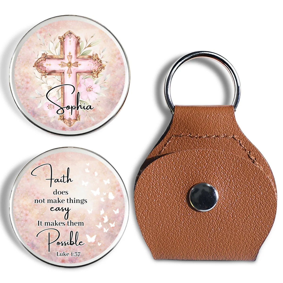 Not Easy But Possible - Personalized Custom Pocket Hug - Image 6