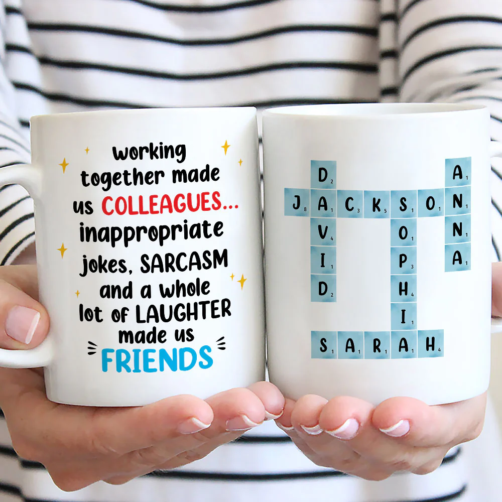 Not Just Colleagues - Personalized Custom Coffee Mug - Image 2
