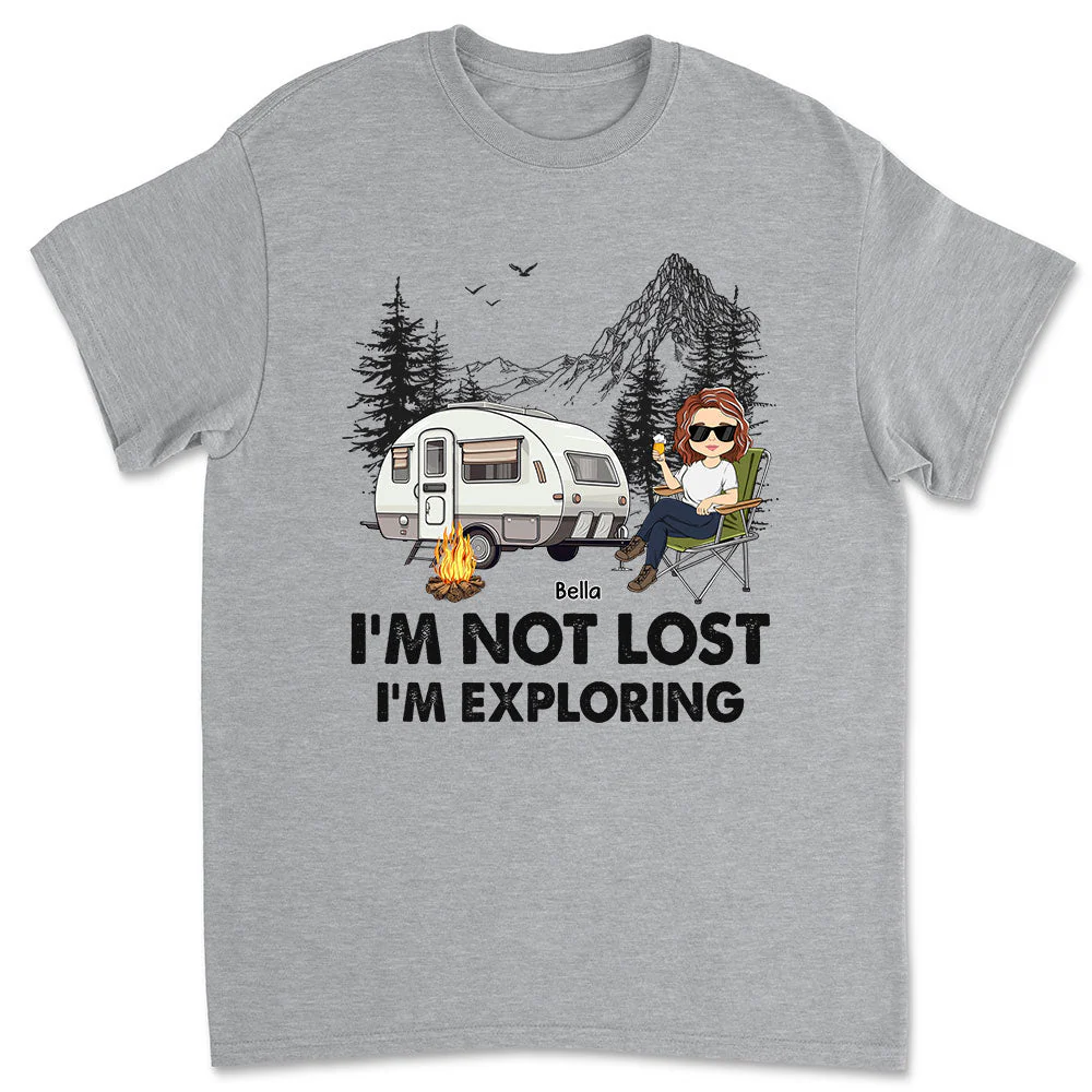 Not Lost - Personalized Custom Unisex T-shirt