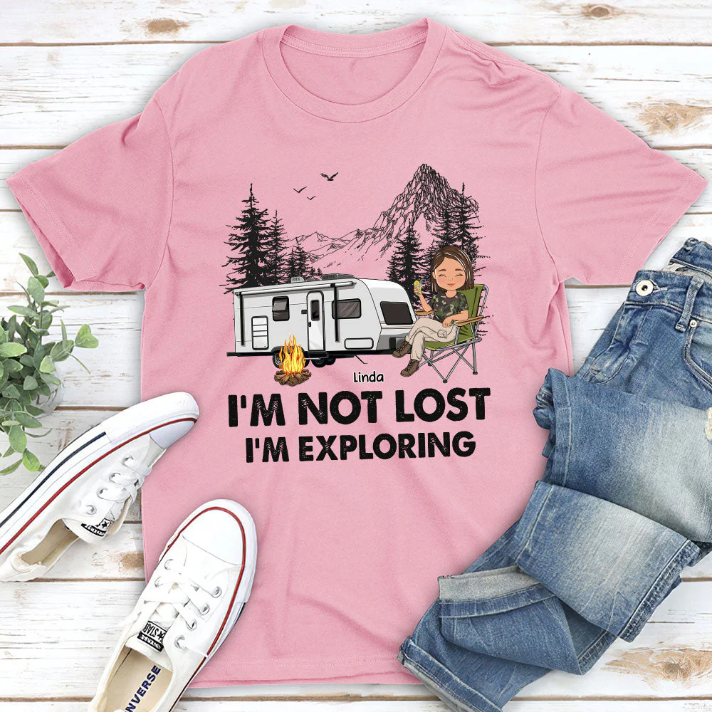 Not Lost - Personalized Custom Unisex T-shirt - Image 3
