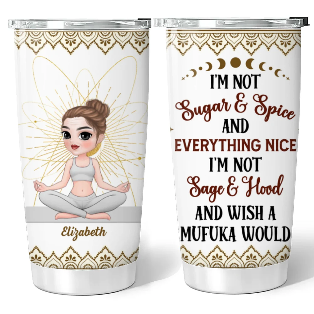 Not Spicy - Personalized Custom Tumbler - Image 5