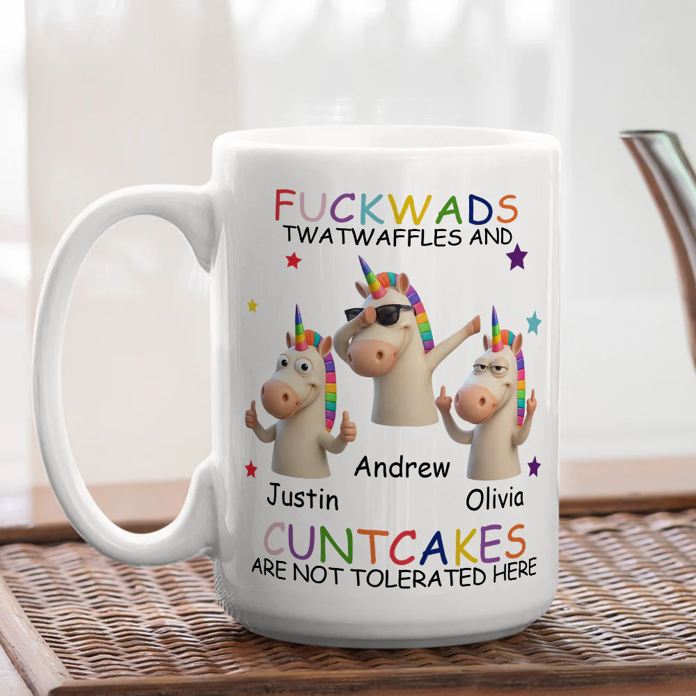 Not Tolerated Here 2 - Personalized Custom Coffee Mug - Image 4