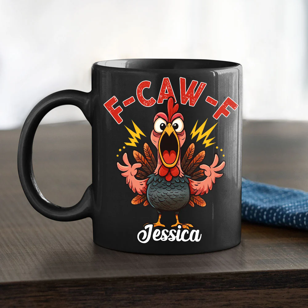 Not Your Average Coop Chick - Personalized Custom Coffee Mug - Image 2