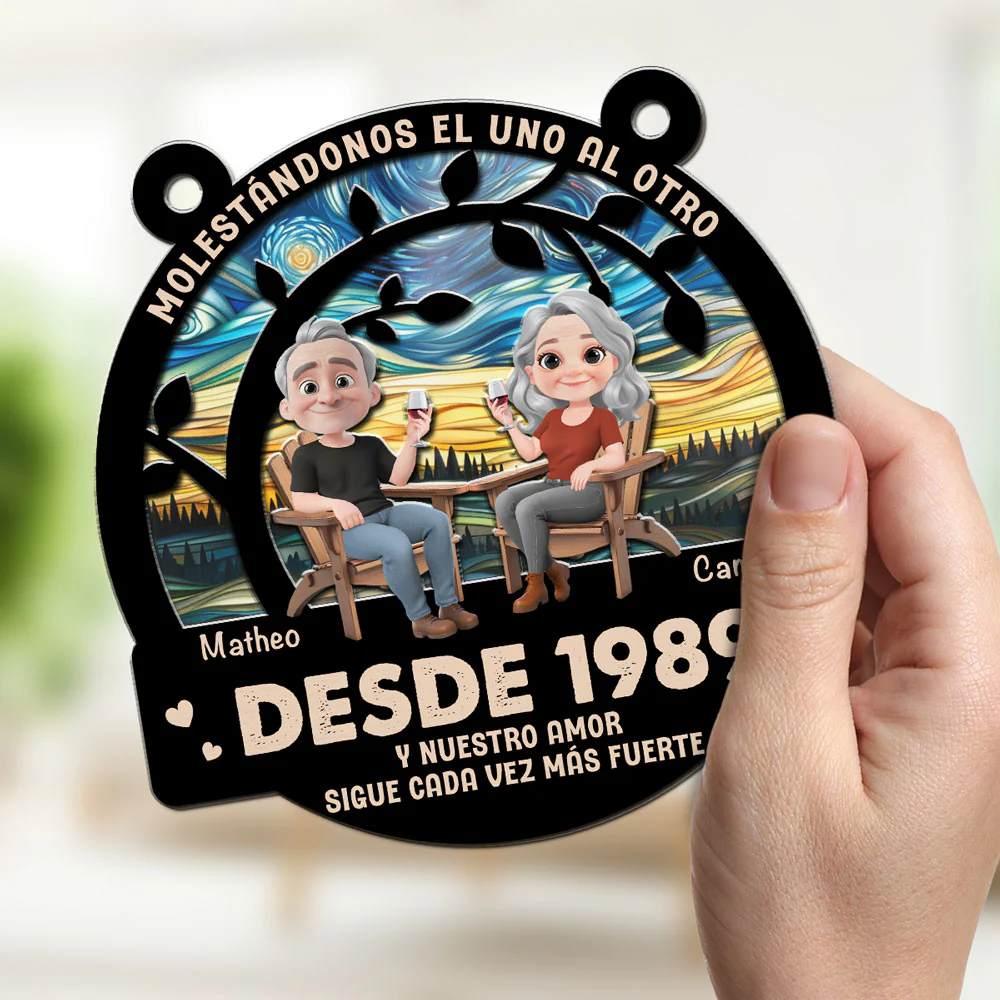 Nuestro Amor Sigue Firme - Atrapasoles Personalizado - Image 2