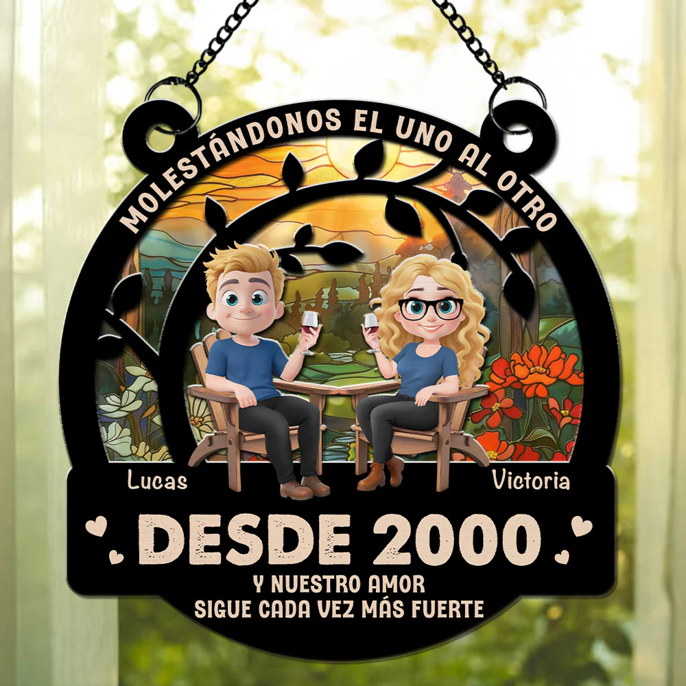 Nuestro Amor Sigue Firme - Atrapasoles Personalizado - Image 3