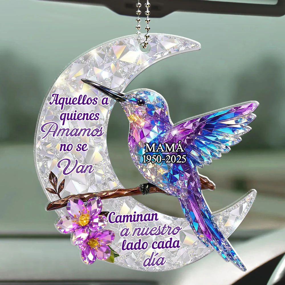 Nunca Se Van - Adorno de Coche Personalizado con Efecto 3D - Image 4