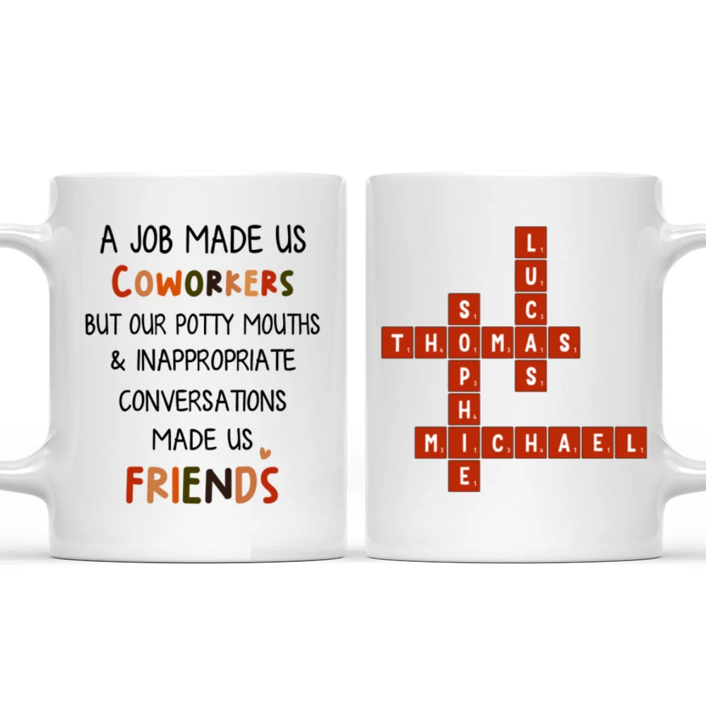 Office Friendship - Personalized Custom Coffee Mug - Image 8