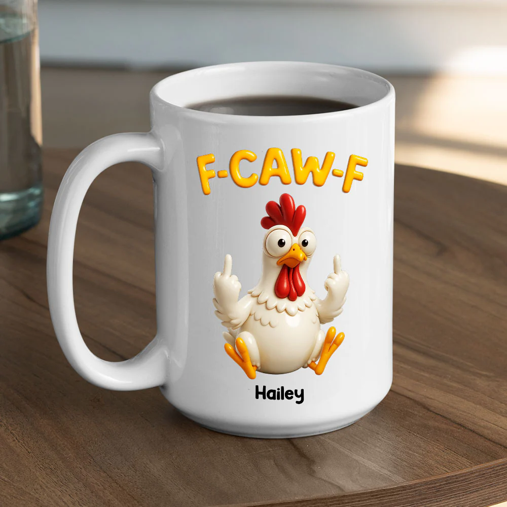 Office Fun - Personalized Custom 3D Inflated Effect Mug - Image 4