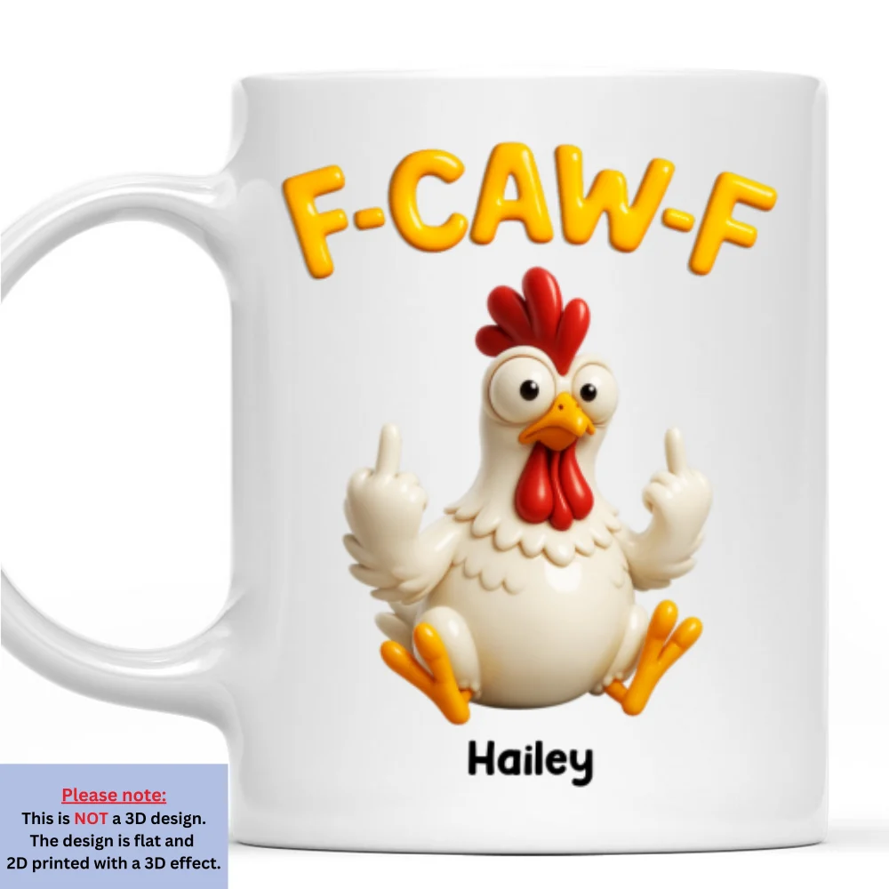 Office Fun - Personalized Custom 3D Inflated Effect Mug - Image 6