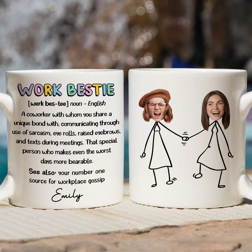 Office Soulmate - Personalized Custom Coffee Mug - Image 2