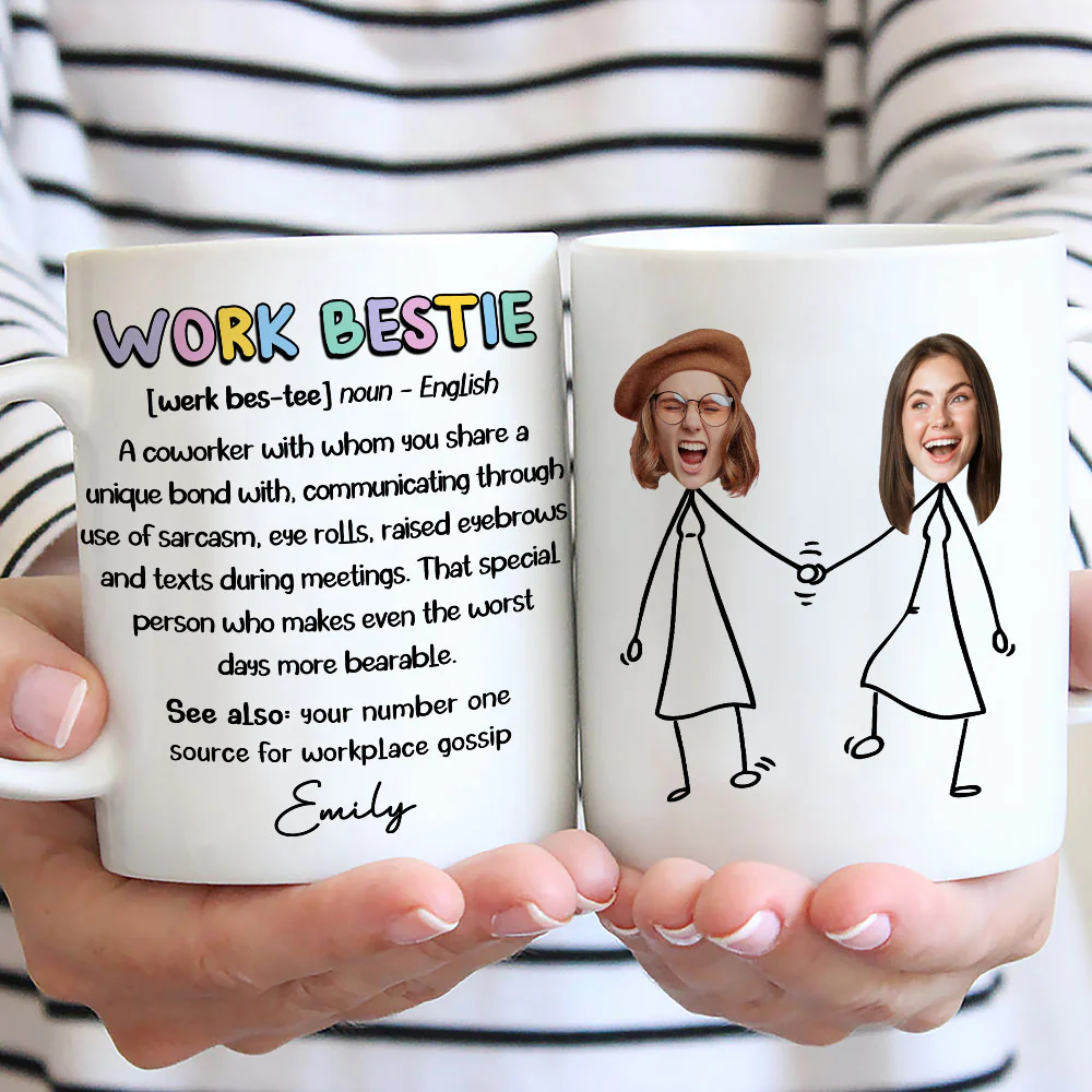 Office Soulmate - Personalized Custom Coffee Mug - Image 3