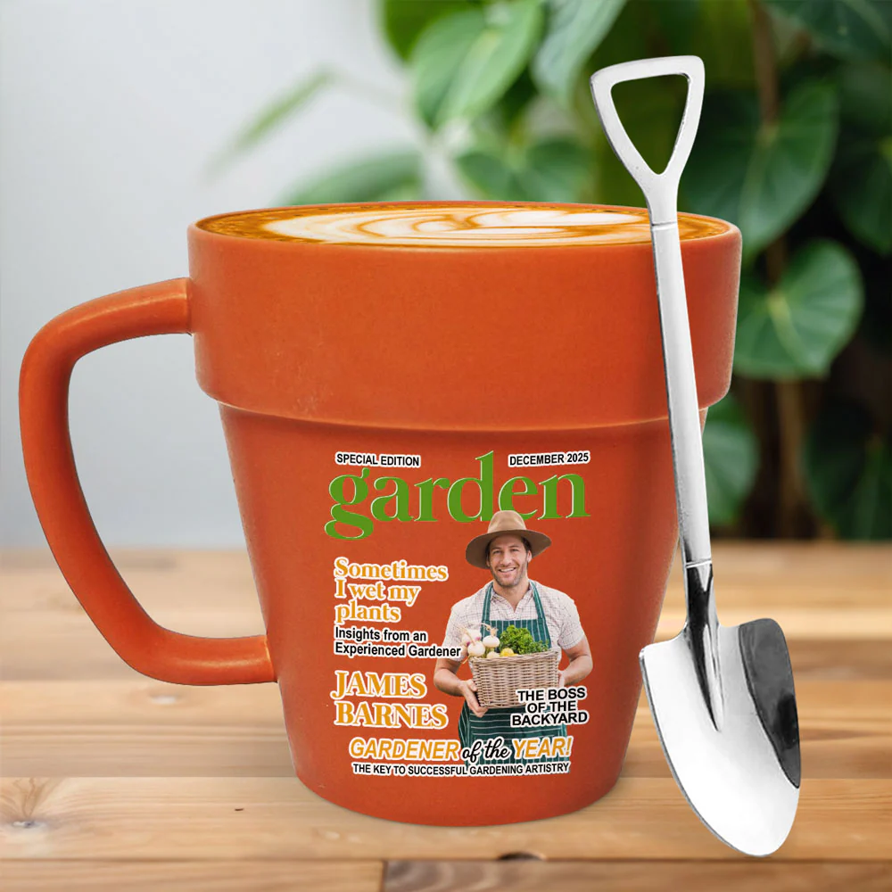 Official Plant Whisperer - Personalized Custom Plant Pot Mug - Image 3