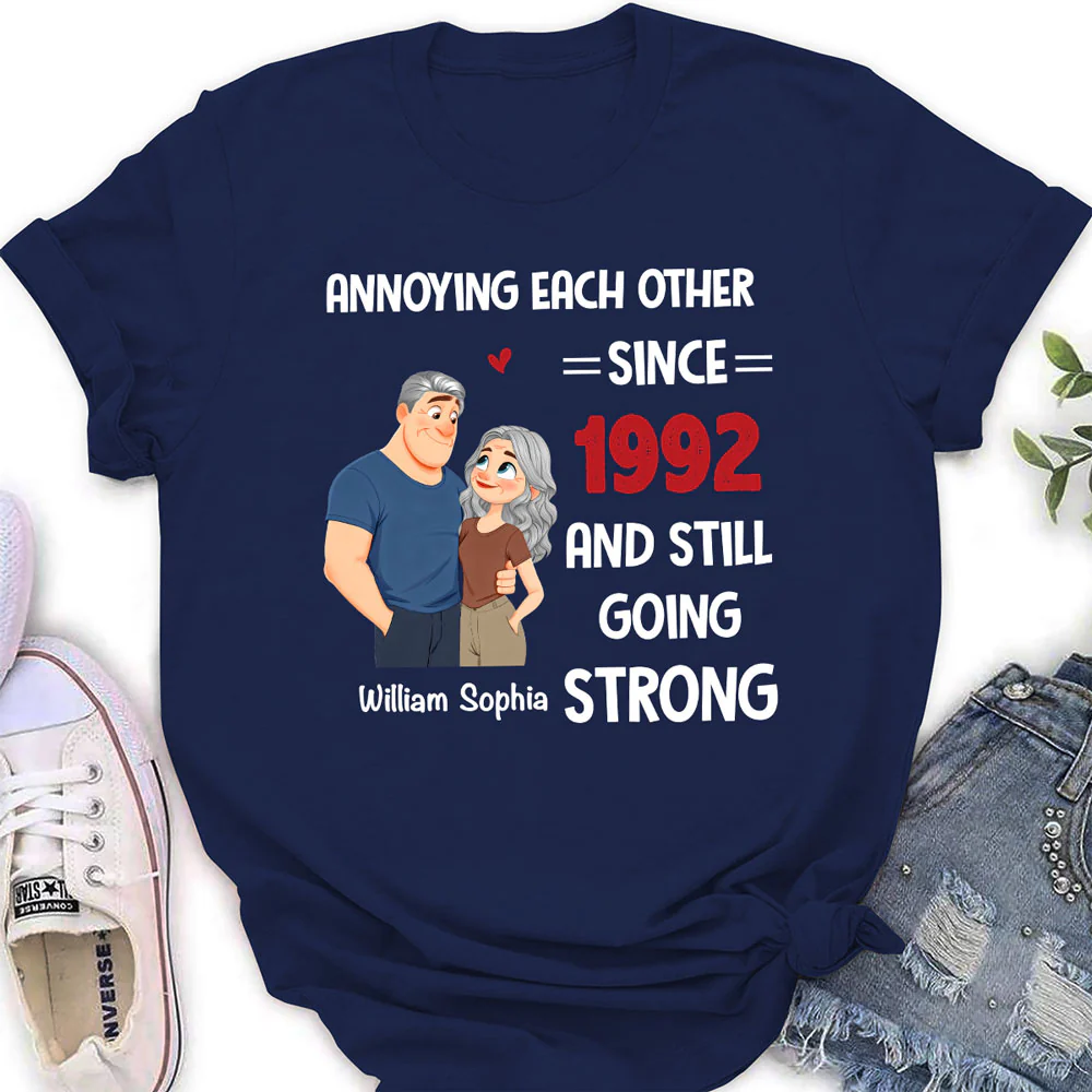 Old But Still In Love - Personalized Custom Shirt - Image 5