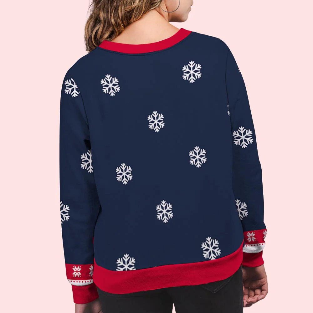 Old & Wrinkly - Personalized Custom All-Over-Print Sweatshirt - Image 6