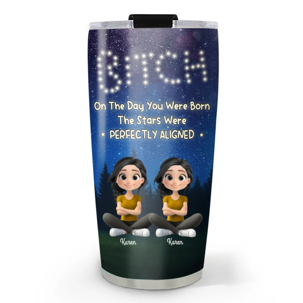 On The Day You Were Born - Personalized Custom Tumbler - Image 6