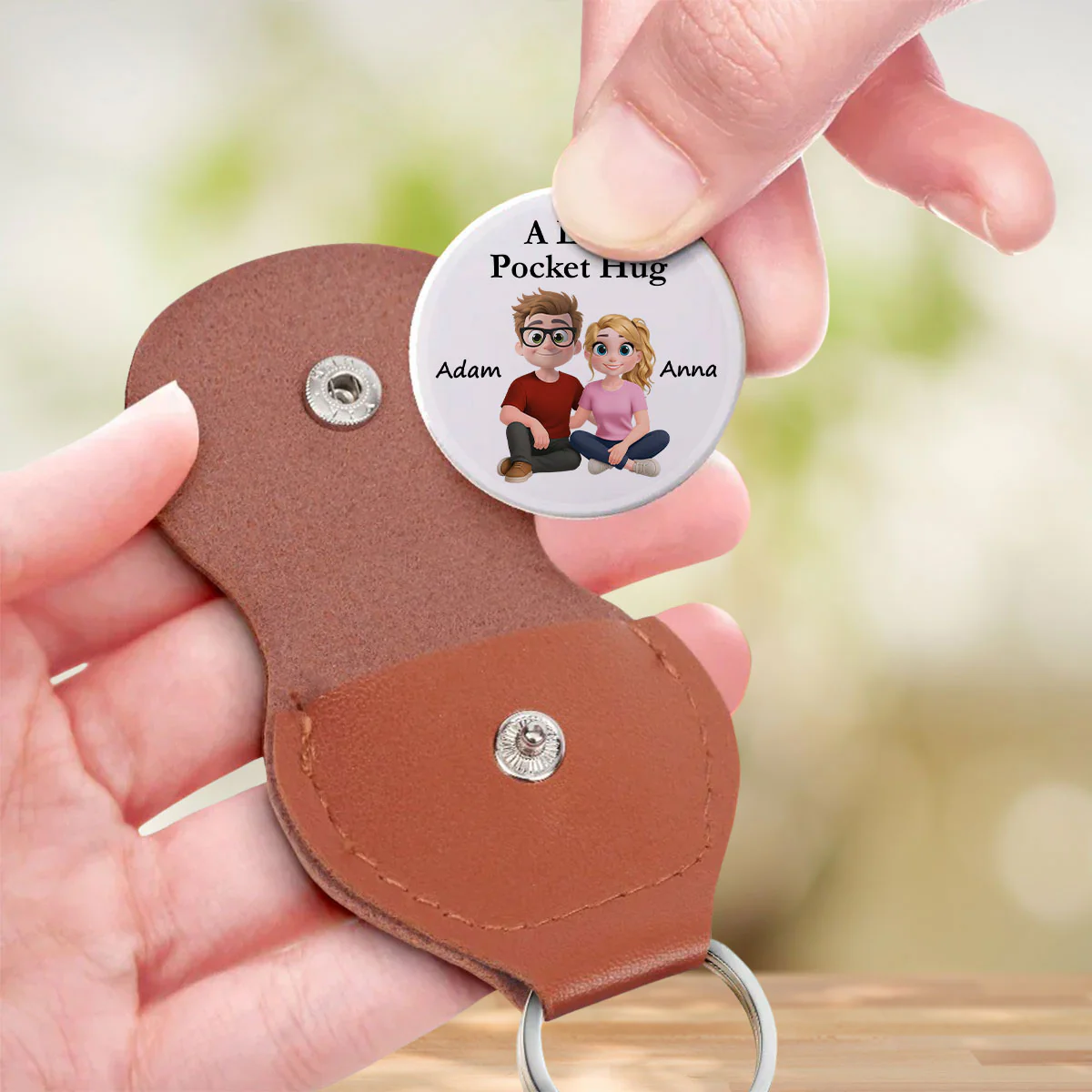 On The Internet - Personalized Custom Pocket Hug - Image 3