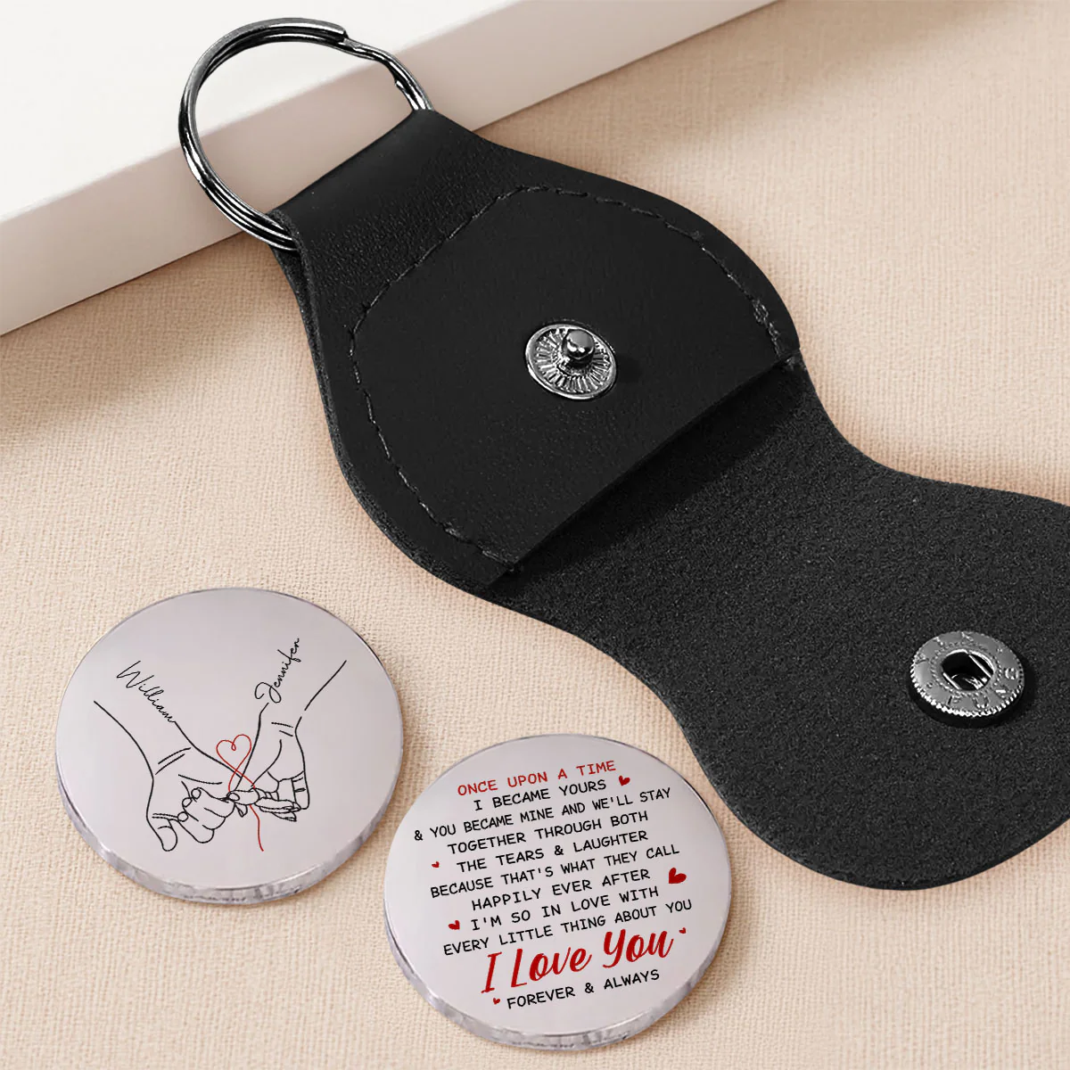 Once Upon A Time - Personalized Custom Pocket Hug - Image 2
